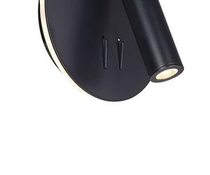 Maytoni los 176 LED wall lamp 3,000 K round black