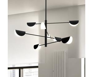 Maytoni Mollis hanging light, 8-bulb