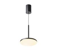 Maytoni Pendant Light Plato Black Aluminium LED 700lm 3000K CRI 90 Modern Industrial Style for Living Room Bedroom Kitchen