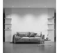 Maytoni recessed light Share, white/gold, Ø 8.5 cm, aluminium, GU10