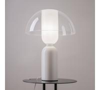 Maytoni table lamp Memory, white, height 42 cm, ceramic