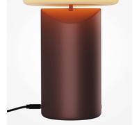 Maytoni Topo LED rechargeable table lamp, red, height 20 cm, metal, dimmable
