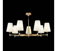 Maytoni Zaragoza chandelier 7-bulb fabric