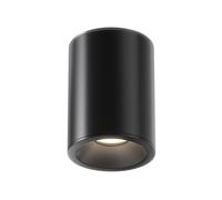 Maytoni Zoom Ceiling Spotlight, Black, LED Ceiling Spotlight, 230 V, IP54, Splashproof, Surface-Mounted Spotlight for Bathroom and Kitchen, Modern Light Object for Precise Accents