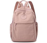maytopia Mini Backpack for Women Nylon Small Backpack Purse Crossbody Sling Bag Convertible Backpack Casual Shopping Daypack, Pink, Mini