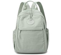 maytopia Mini Backpack for Women Nylon Small Backpack Purse Crossbody Sling Bag Convertible Backpack Casual Shopping Daypack, Light Green, Mini
