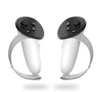 Mayue Controller Grips for Meta/Oculus Quest 3,Cover with Non-Slip Texture and Adjustable Soft Straps, Compatibility with Official Charging Dock Battery