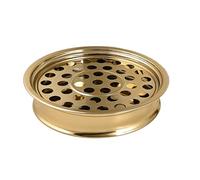 Mayur Exports Communion Tray | Holy Stackable Cup Trays for Churches | Portable Communion Tray with 40 holes disk | Stainless Steel - Shiny (Gold) Finish