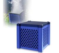 MayzainAMZ Pure Cube Aquarium Filter 2.0 - Activated Carbon Water Filtration Block for Fish Tanks, Horse Troughs & Livestock Tanks (Blue, 1-Pack)