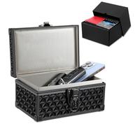 MAZACOO Faraday Box for Key Fob, Signal Blocking Box for Car Key Fob Protector, Keyless Entry Car Key Fob Shielding Cage (3D Black)