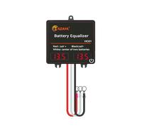 Mazava HC01 LED Tube Display Battery Equalizer 24V Battery Voltage Balancer Battery Group Bank Extend Battery Life Support Gel Flood AGM Lithium Battery Balancer
