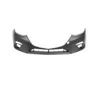 Mazda 3 14-16 Front Bumper With Template For Parking Sensors & Headlight (11527)