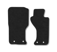 Mazda MX-5 MK4 (2015+) Car Mats Accessories Tailored Fit Carpet Floor Mats Non Slip Grey Trim Accessory Compatible Front Set Anti Slip Full Coverage Granulated Backing Hand-Finished Clips