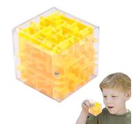 Maze Ball - 3D Cube, Educational Fidget Toy For Kids | Portable Puzzle Game For Developing Focus And Hand-eye Coordination Ideal Birthdays And Holidays