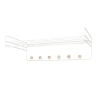 Maze Bill Hat Shelf White/ Birch