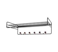 Maze Bill Hat rack hat rack Black-dark-brown