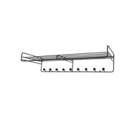 Maze - Bill Hat Rack L 102 cm, Black - Black