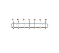 Maze - Bill Horizontal Coat Rack S, Pigeon Blue - Pigeon Blue