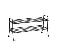 Maze Bill Shoe Rack Black/ Brown
