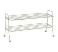 Maze Bill shoe shelf Silk grey