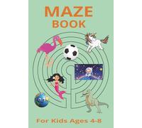 Maze Book For Kids Ages 4-8: 50 Unique Maze Shapes with Solutions • Boosts Problem-Solving, Focus & Fine Motor Skills • Activity Book for Home or Travel