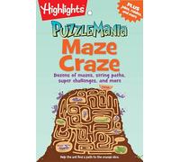Maze Craze: Dozens of Mazes, String Paths, Super Challenges, and More (Puzzlemania Puzzle Pads)