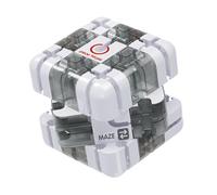 Maze Cube - 8.5x8.5x8.5cm Brain Teaser Puzzle, Challenging Handheld Toy, Interactive 3D Ball Track with Layers | Mind Training Educational Game for Adults, Stress Relieff Desk Offices and Travel Fun