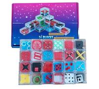 Maze Cube | Balance Bead Fidget Toy | Bead Rolling Puzzle Game - for Students Kids Adults Boys Girls Friends Parent-Child Interaction