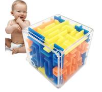 Maze Cube Fidget Toy - ABS Roller Ball Challenge Game, 3D Ball Maze Toy Kids, Roller Balll Puzzles Cube, Environmental Protection Material, For Logic Development, Brain Teasers For Children