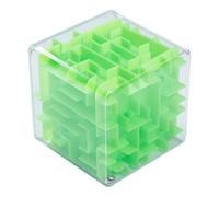 Maze Cube - Maze Puzzle | 3D Brain Teaser Puzzle | Small Puzzles Ball For Kids | Square Mazes Toy | Rolling Ball Mazes Game | Portable Cube Toy | Educational Fidget Toys | Birthday Holiday Favors