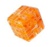 Maze Cube Puzzle - 3D Labyrinth Brain Training Toy, Educational Mind Teaser Game, Handheld Stress Relief Puzzle Cube Portable Challenge | Birthday Party Favor Kids Teen Adult Preschool Classroom Schoo