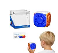 Maze Cube Puzzle, 3D Rolling Ball Game, Large Labyrinth, Brain Training Toy, Interactive Educational Playset, Suitable for Children Teens Adults Family Birthday Learning Entertainment