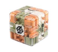 Maze Cube Puzzle Toy - Stress Relief Maze Cube, Brain Training 3D Labyrinth Toys, 3D Mazes Cubes Toy, Sensory Mazes Cubes Game For Birthday Favor Kids Teen Classroom Adult School Stocking