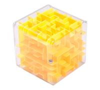 Maze Cube Toy - Rolling Ball Puzzle, Dimensional Brain Game, Portable Fidget Activity Cube | Educational Skill Development Challenge, Fun Cognitive Learning Tool for Kids Birthday Holiday Use