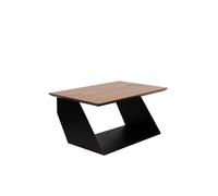 Maze - Edgy Wood Shelf, Black Beauty / Walnut - Black