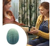 Maze Egg Storage The Desktop Ornament for Brain Training and Focus Enhancement - A Mind Bending Puzzle Toy to Organize and Concentrate Your (F, 8x6cm)