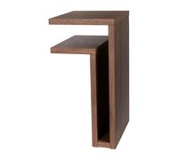Maze F-shelf wall shelf walnut shelf - left