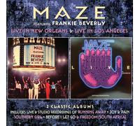 Maze feat. Frankie Beverly : Live in New Orleans/Live in Los Angeles CD 2 discs