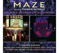 Maze feat. Frankie Beverly : Live in New Orleans/Live in Los Angeles CD 2 discs