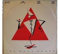 Maze Featuring Frankie Beverly - TOO MANY GAMES 7" (45)