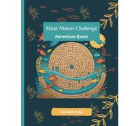 Maze Master Challenge | More Than 80 Mazes | Medium To Difficult Levels | For Kids 8-12 Years Old