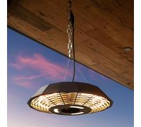 Maze Maze 2000w Helio Hanging Electric Patio Heater - Charcoal