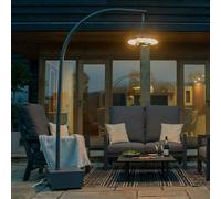 Maze Maze 2000w Helio Overhang Electric Patio Heater - Charcoal