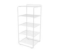 Maze Shoescraper Shoe Rack White