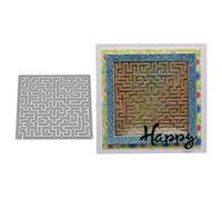 Maze Metal Die Cuts, Cutting Dies for Card Making Clearance, Embossing Dies for Scrapbooking, DIY Album Paper Cards Decoration