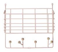 Maze Middle shelf junior Pale pink, 38.6x35.2x8.6 cm