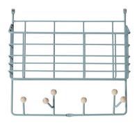 Maze - Mitten Junior Wall Storage, Pigeon Blue - Pigeon Blue