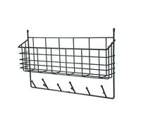 Maze - Mitten Shelf Storage/Hooks, Black - Black