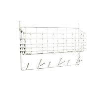 Maze - Mitten Shelf Storage/Hooks, White - White