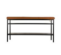 Maze - Nancy Bench, Black / Cognac - Black